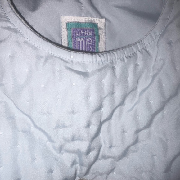 Little Me Light Blue Bear Sleep Sack - Picture 9 of 9